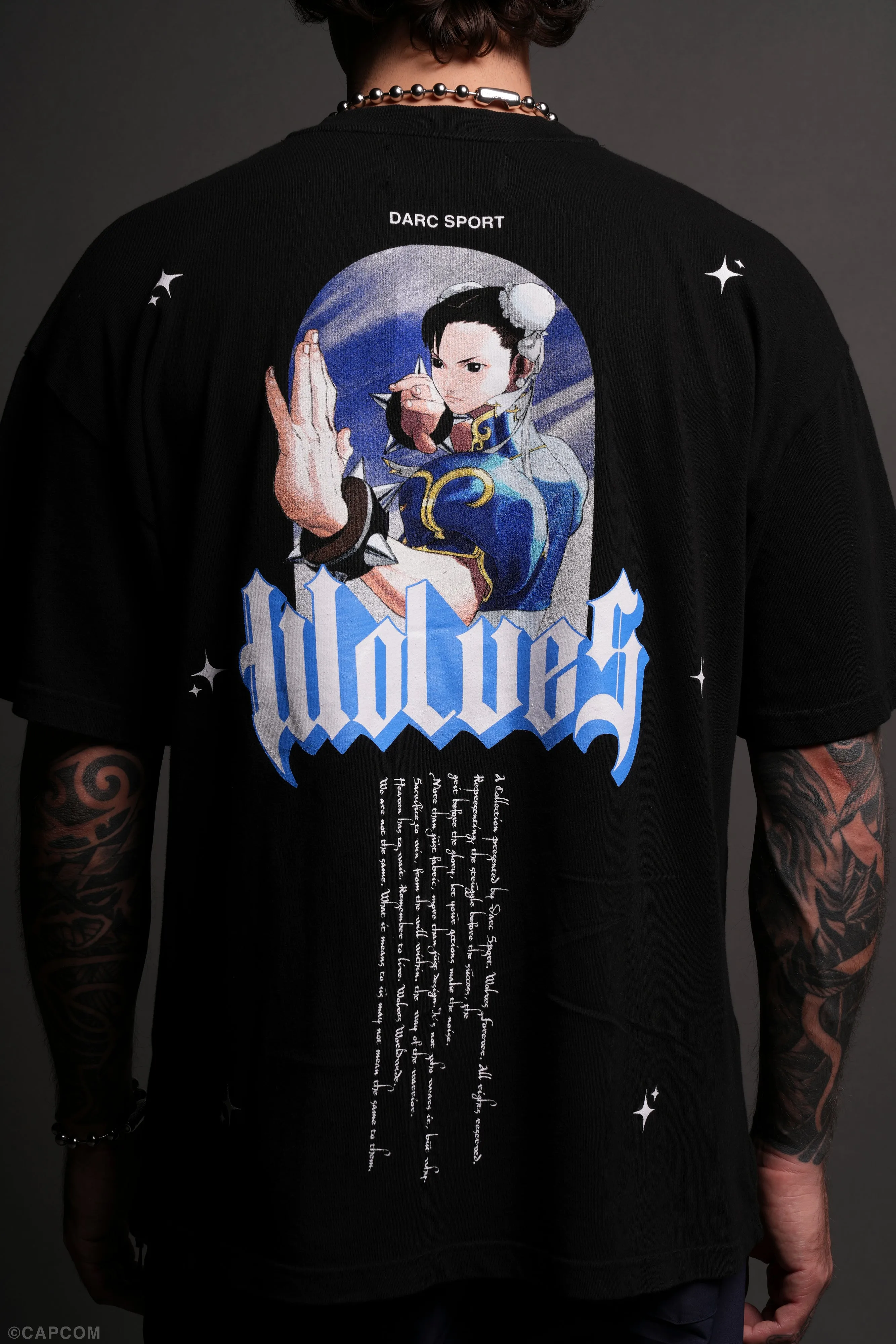 Kikoken Forever "Premium" Oversized Tee in Black