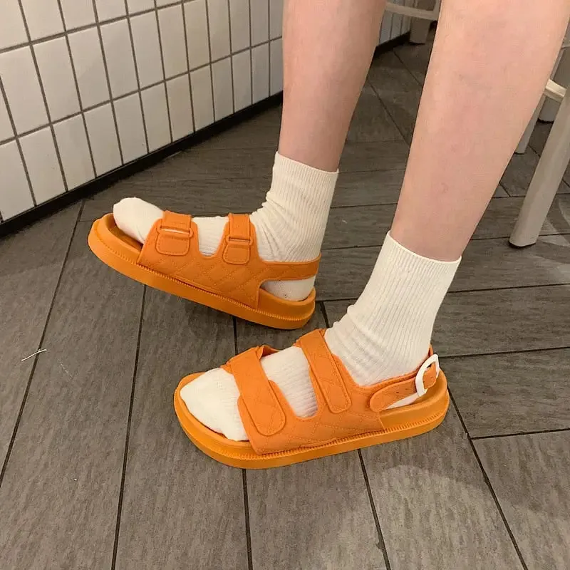 Korea Style Fashion Beach Rome Sandals