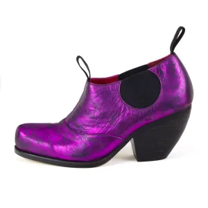 Marlene Ankle Boot - Pink Metallic