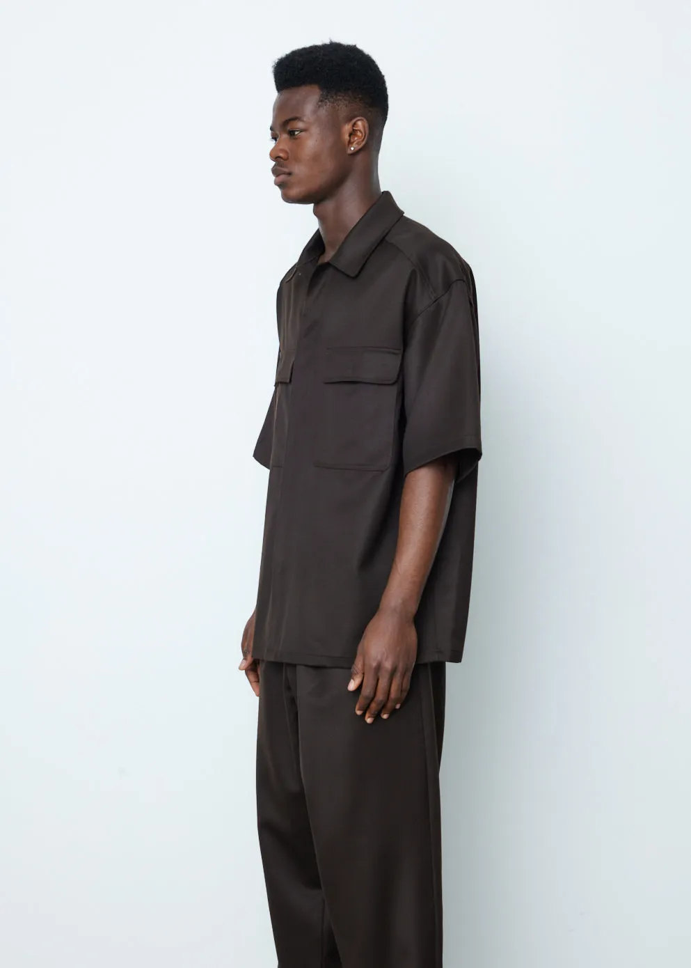 Minimal Shirt Short Sleeve Shirt