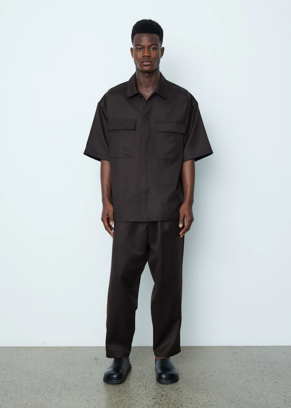 Minimal Shirt Short Sleeve Shirt