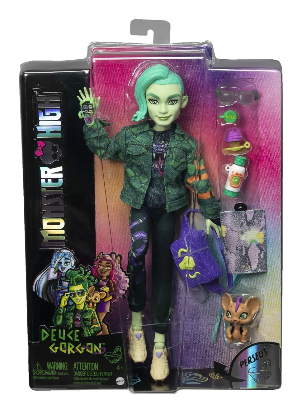 MONSTER HIGH HHK56 DEUCE GORDON DOLL