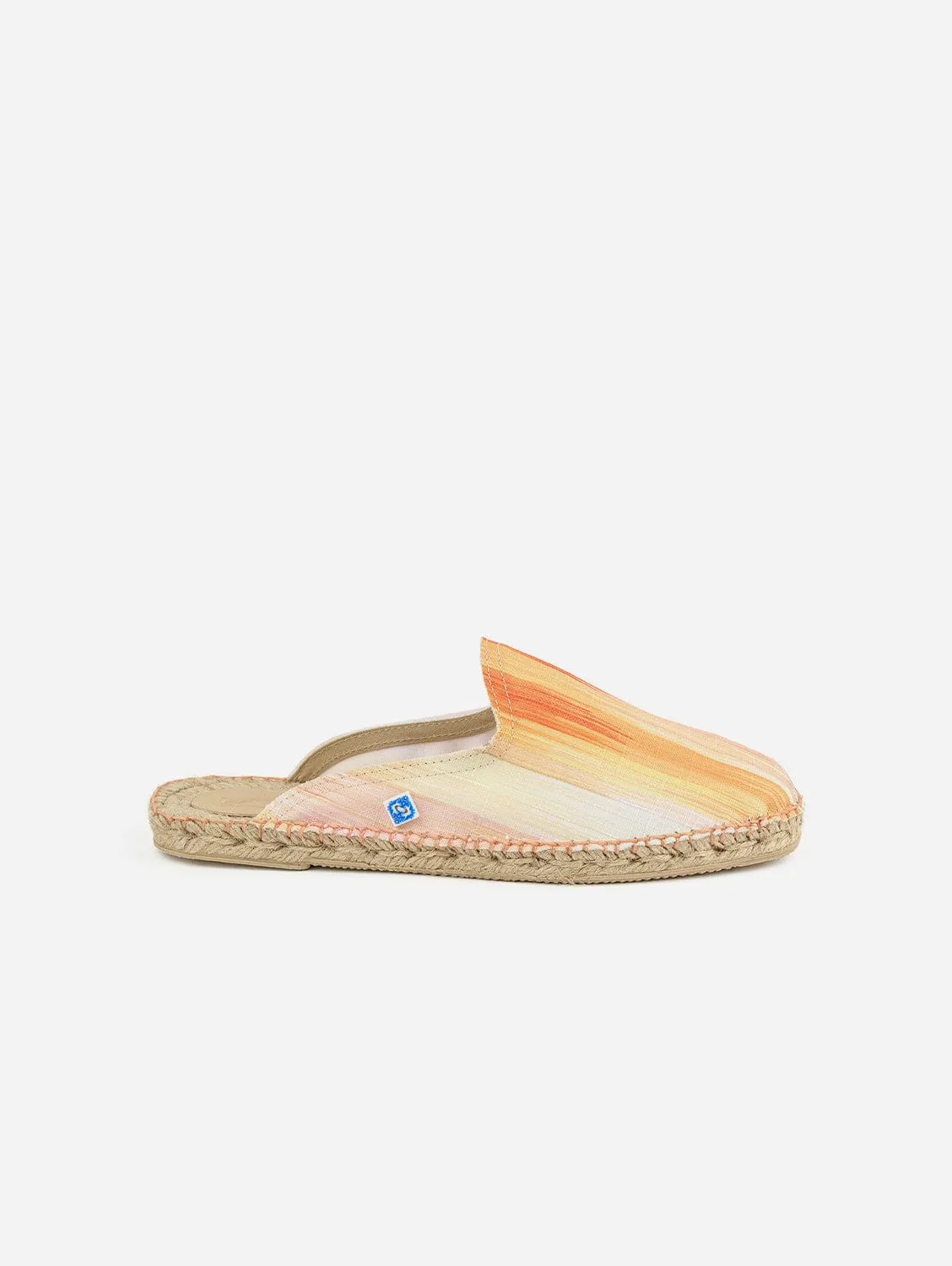My Mule Dawn Vegan Slide Espadrilles | Orange