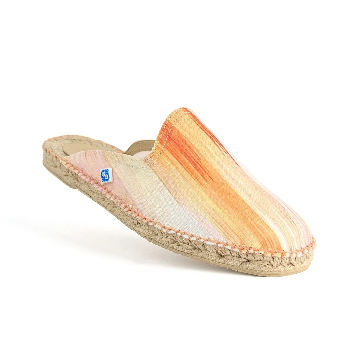 My Mule Dawn Vegan Slide Espadrilles | Orange
