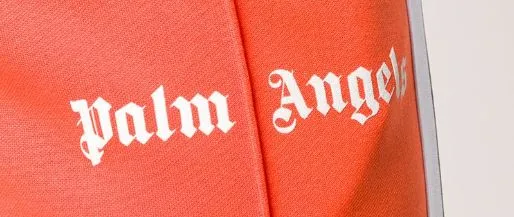 Palm Angels Logo Track Pants Orange