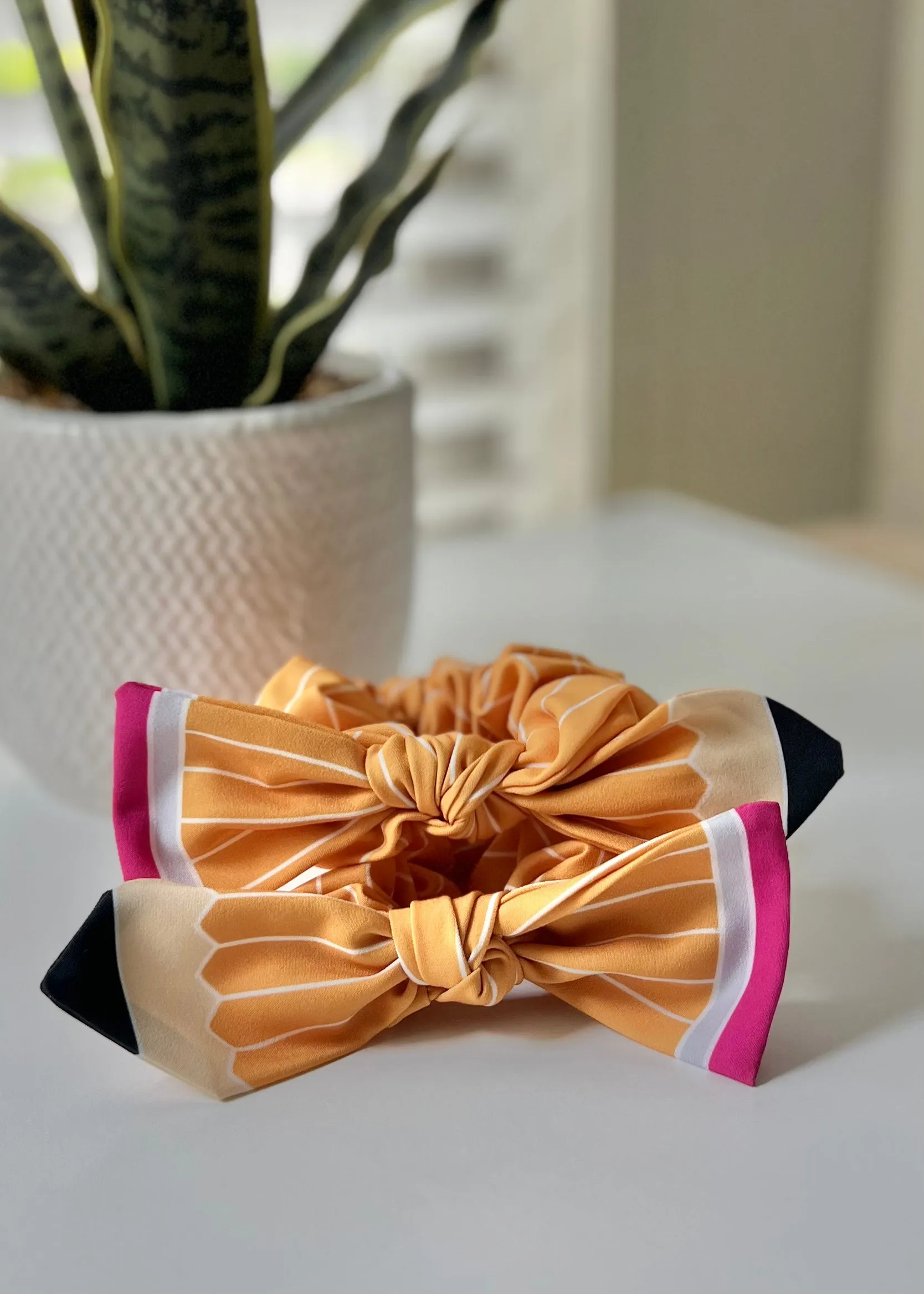Pencil Sharp Scrunchie