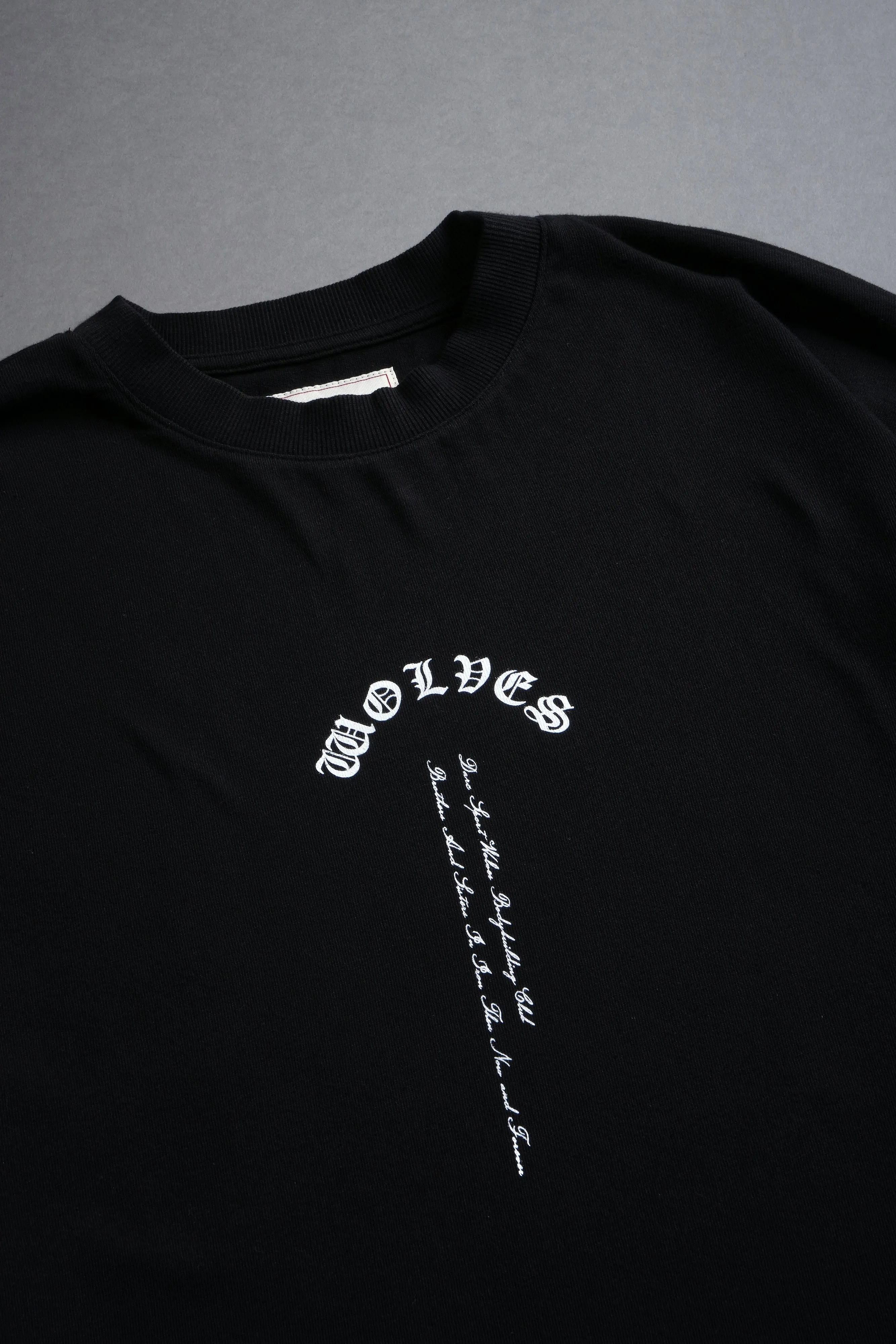 Rise And Reign "Side By Side" Series Premium Tee in Black
