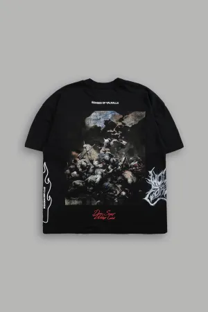 Rise And Reign "Side By Side" Series Premium Tee in Black