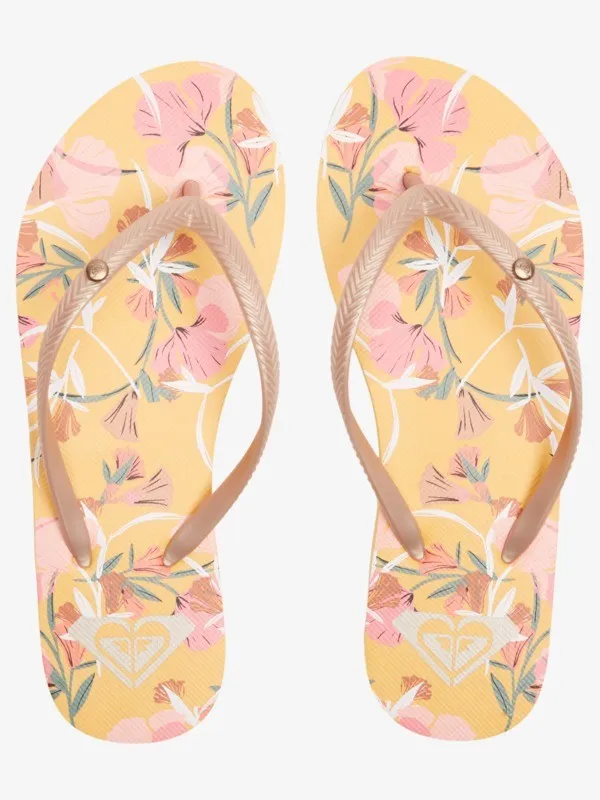 Roxy Bermuda Print Sandal-Orange