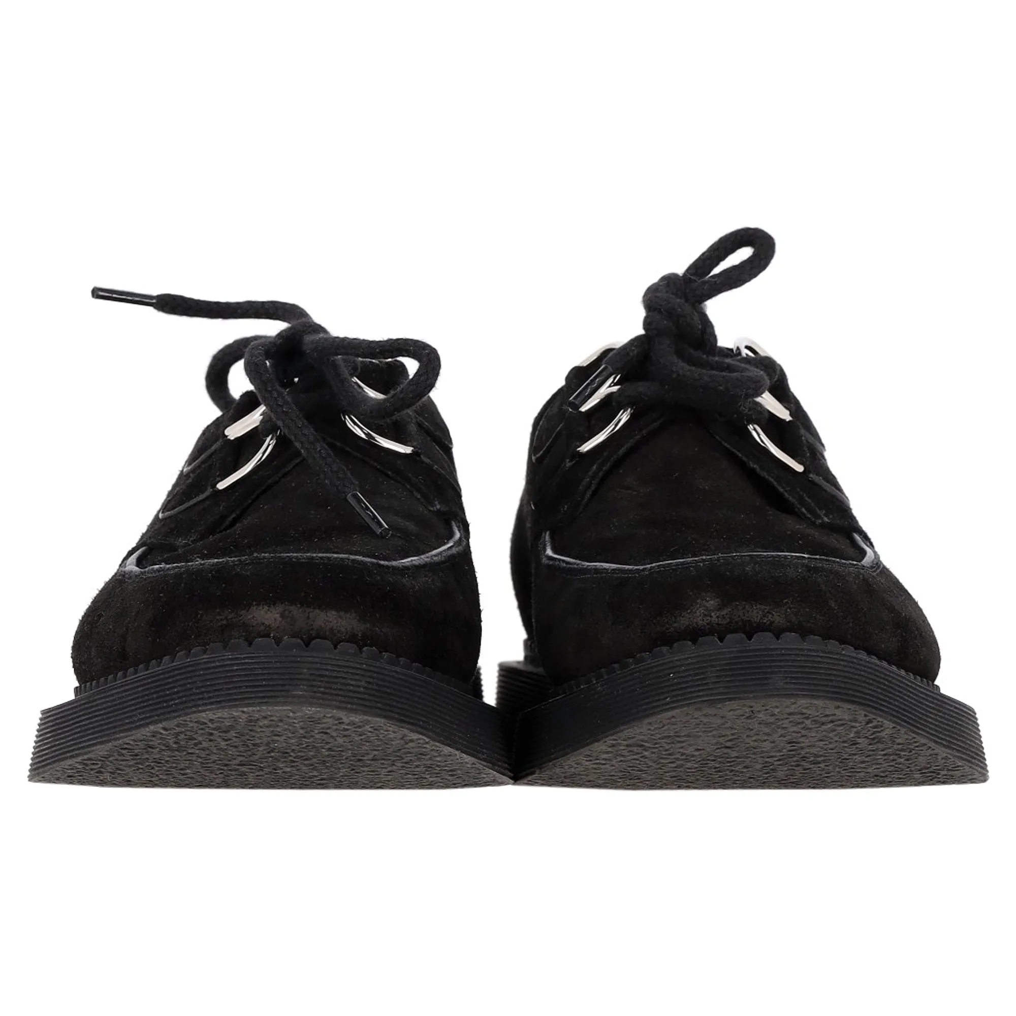 Saint Laurent Teddy Derby shoes in Black Suede