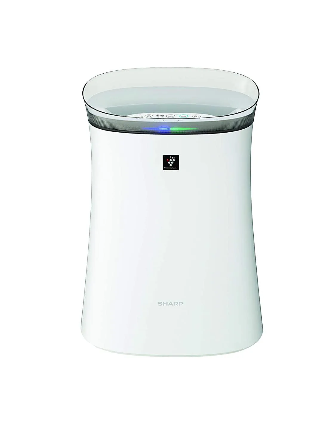 Sharp Air Purifier FP-F40E-W for Homes & Offices | Dual Purification - ACTIVE (Plasmacluster Technology) & PASSIVE FILTERS (True HEPA H14 Carbon Pre-Filter)