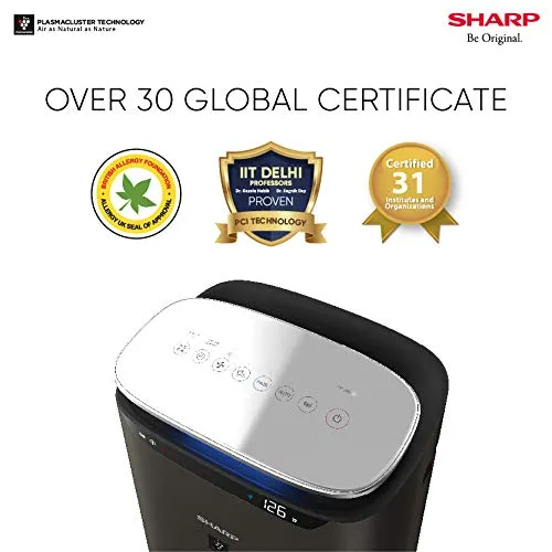 Sharp Air Purifier FP-J80M-H Area Coverage Upto 680 Sq feet
