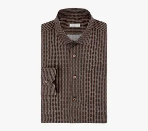 Shirt with Art-Express Knot Pattern