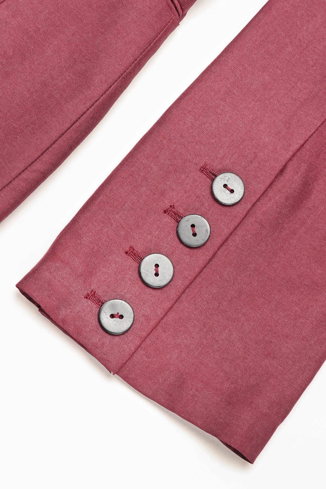 Slashed Cutout Tie Jacket