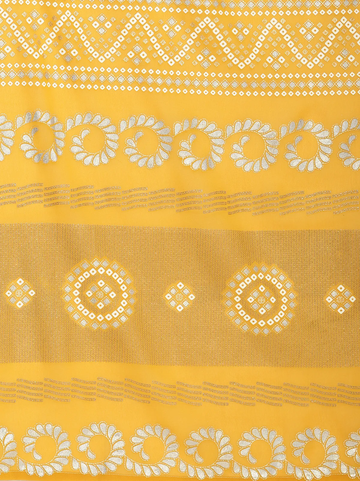 Solid Anarkali Kurta with Dupatta Set