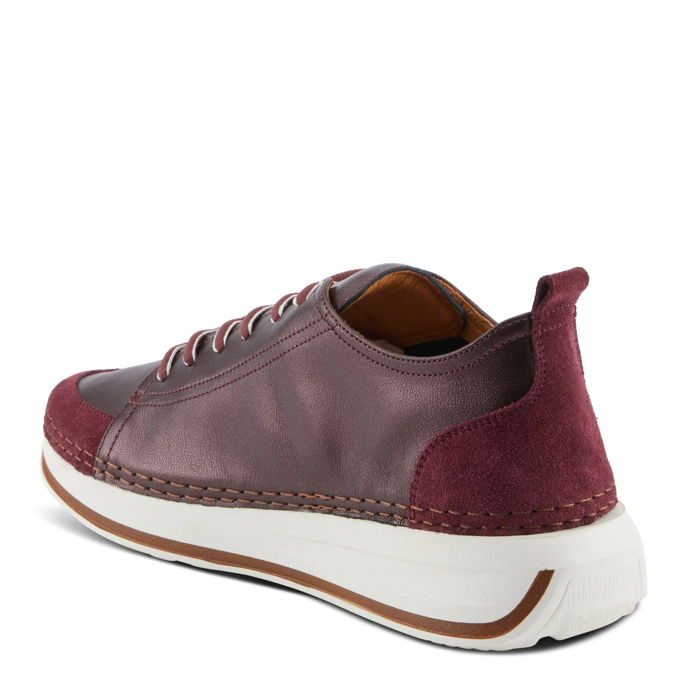 Spring Step Shoes Angolan Women's Elegant Sporty Leather Sneakers