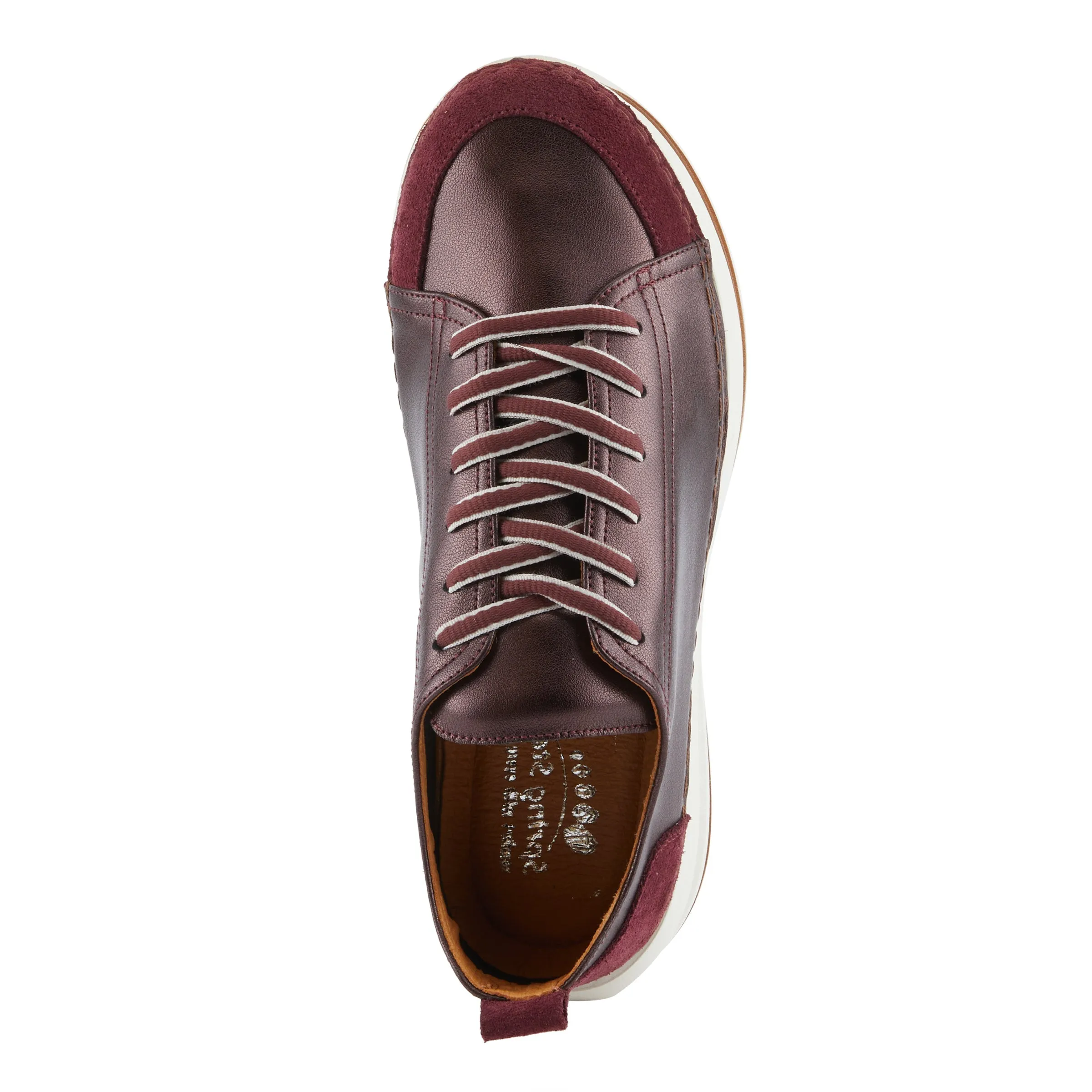 Spring Step Shoes Angolan Women's Elegant Sporty Leather Sneakers