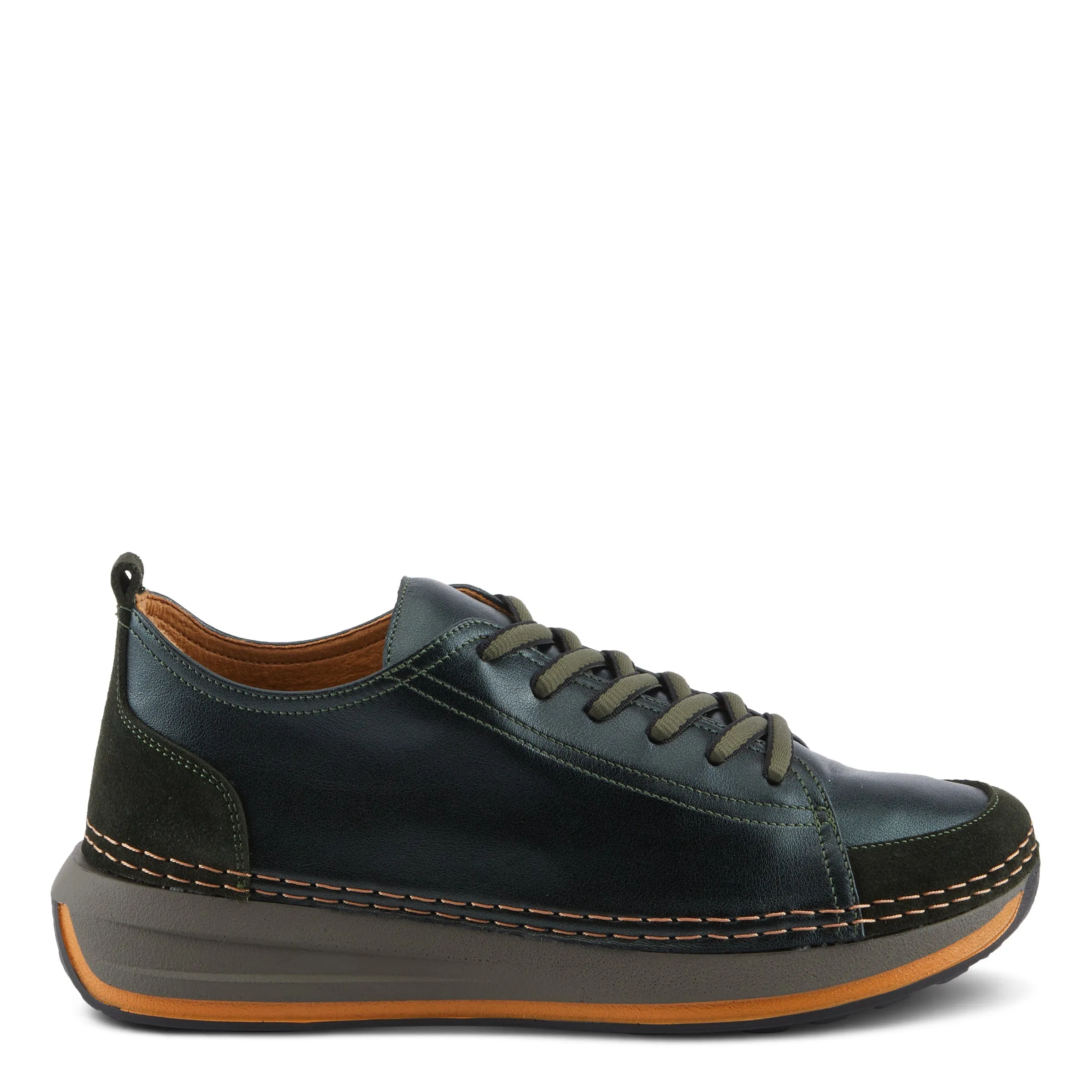 Spring Step Shoes Angolan Women's Elegant Sporty Leather Sneakers