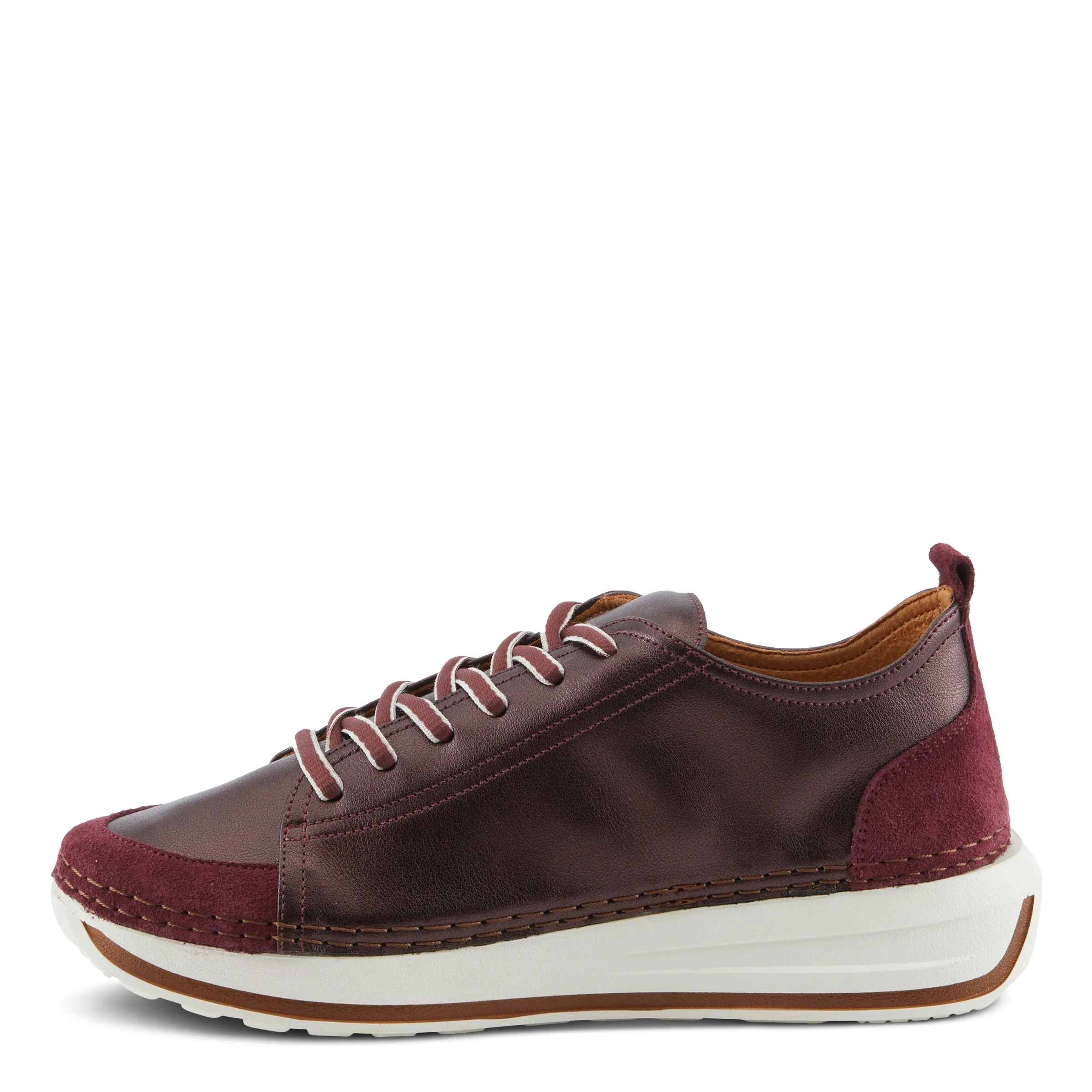 Spring Step Shoes Angolan Women's Elegant Sporty Leather Sneakers