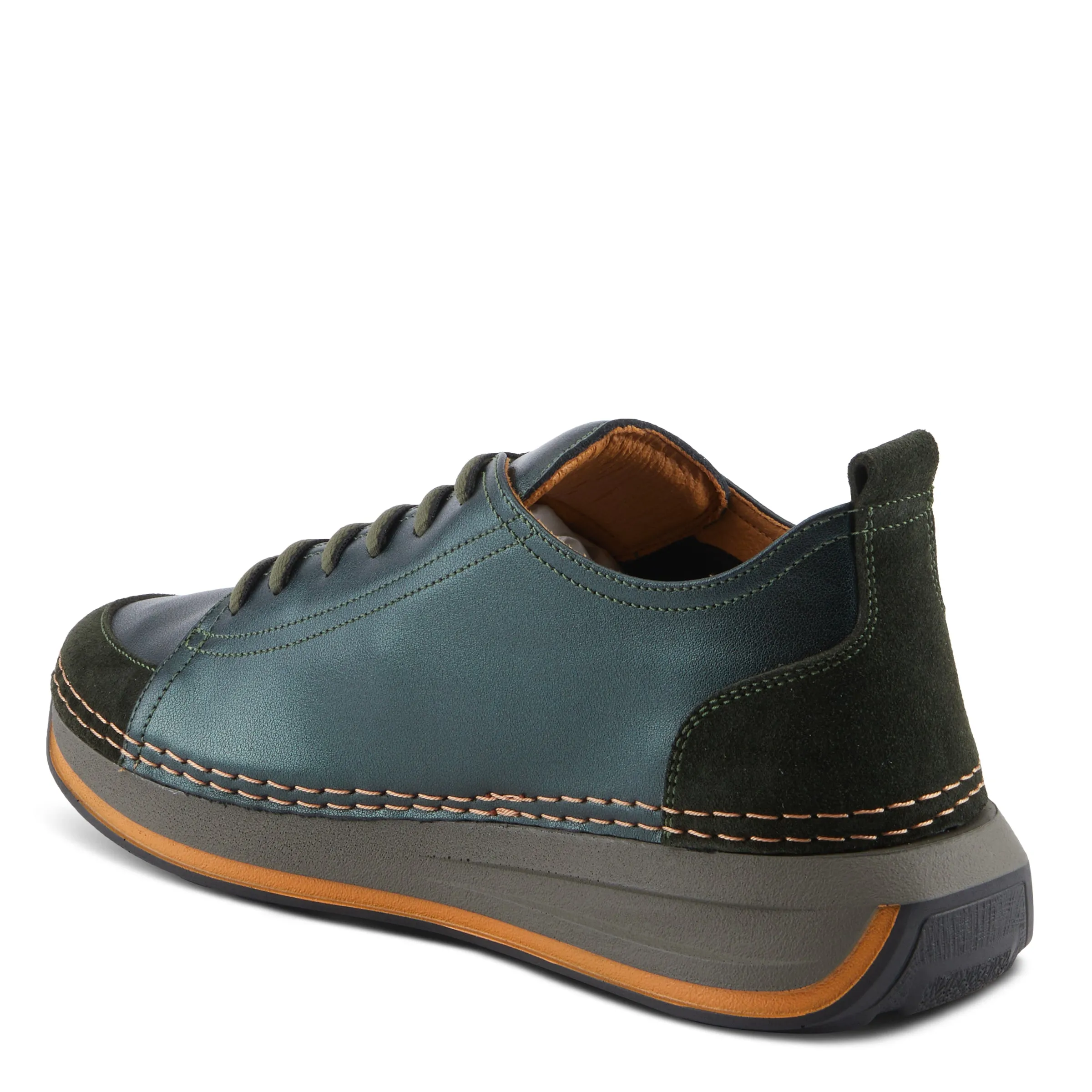 Spring Step Shoes Angolan Women's Elegant Sporty Leather Sneakers