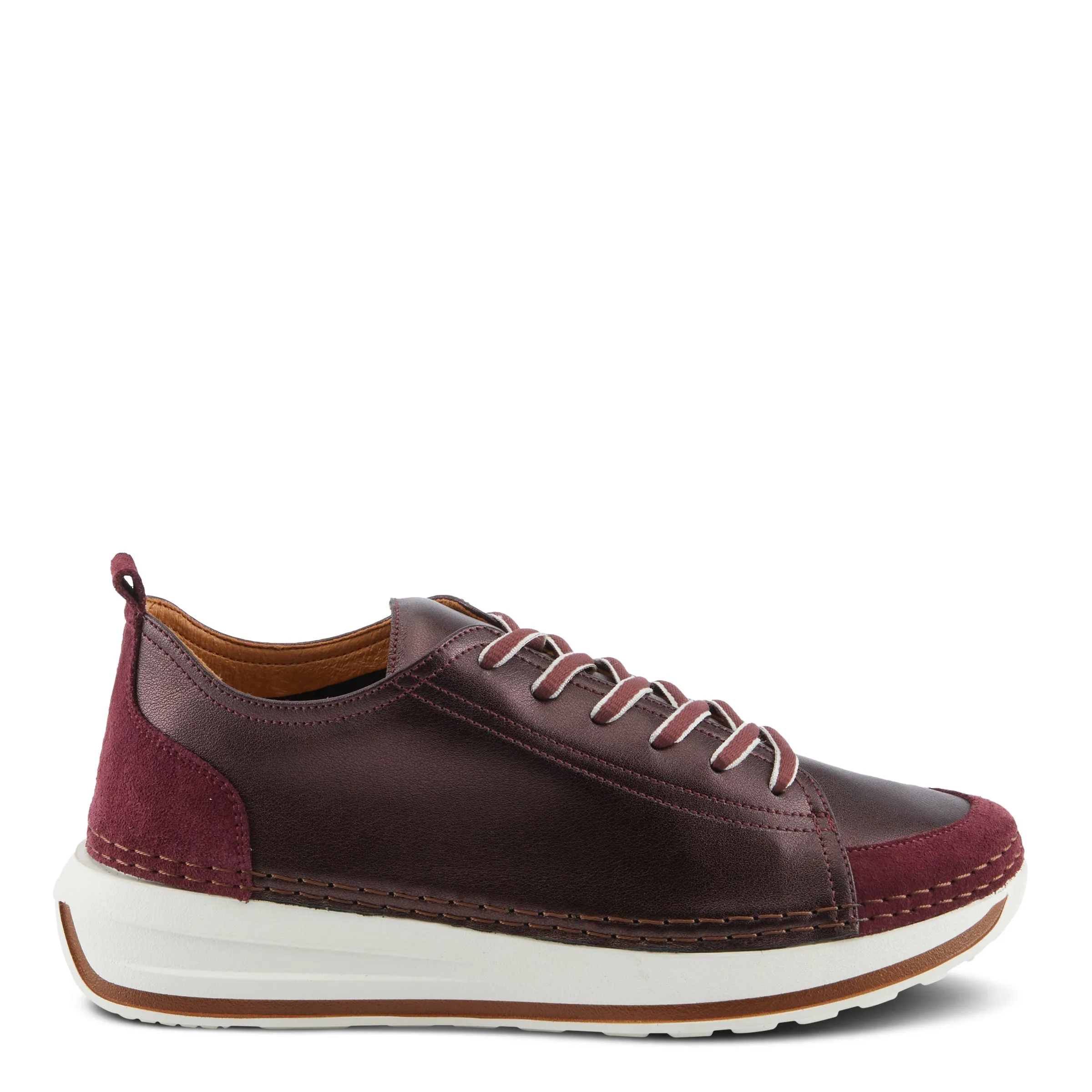 Spring Step Shoes Angolan Women's Elegant Sporty Leather Sneakers
