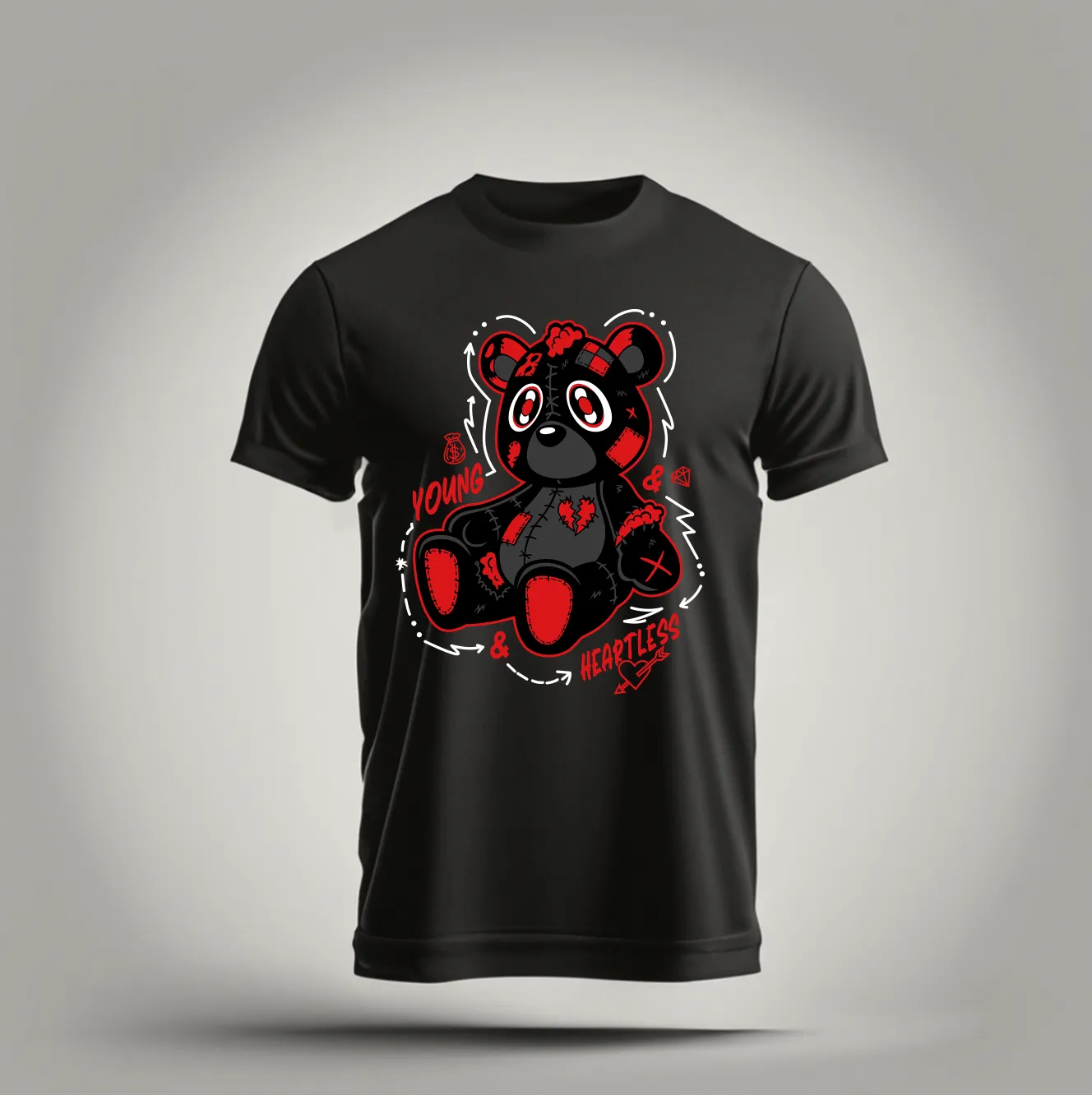 Teddy Young Heartless T-Shirts | Grooveman Music