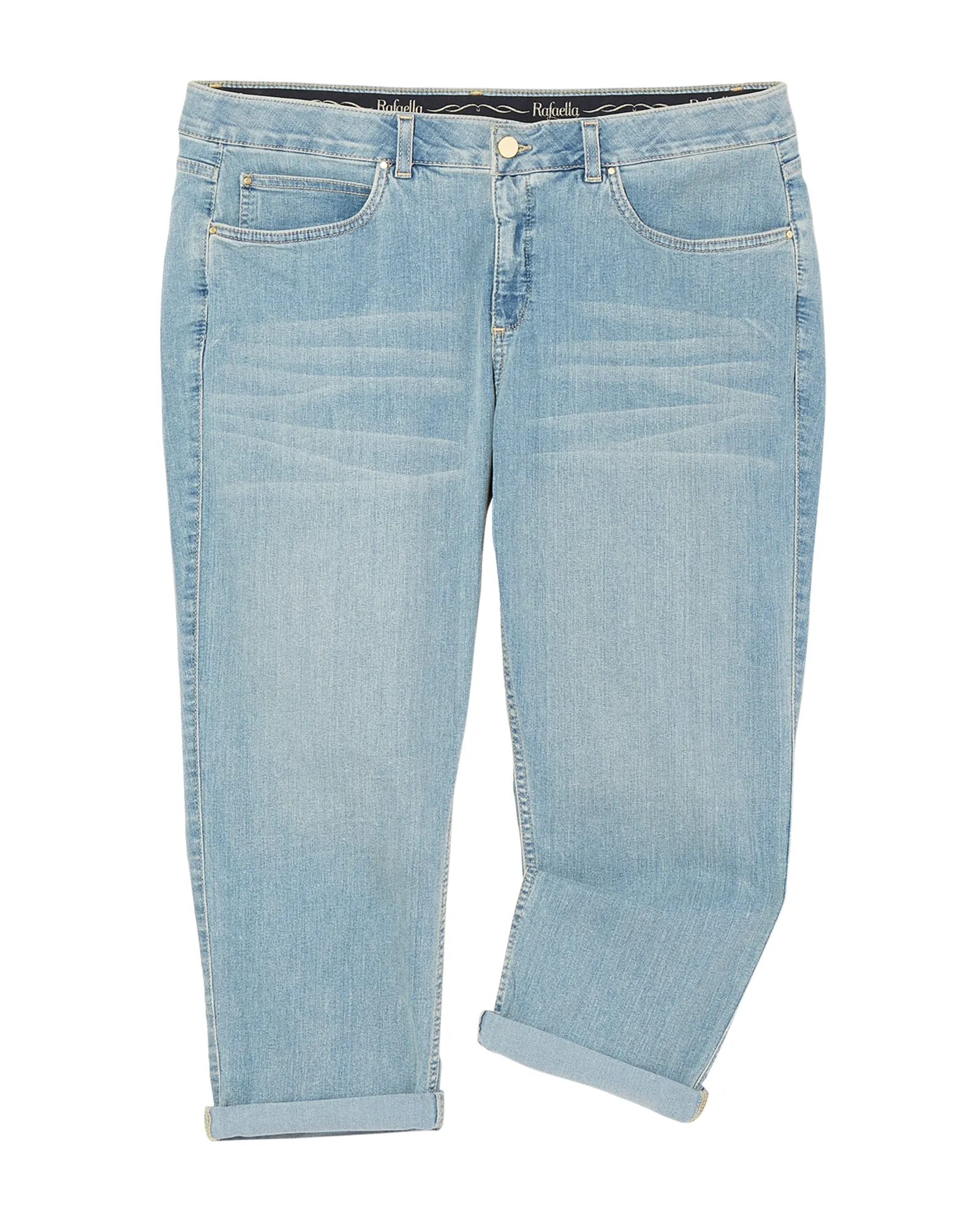 Tristen Denim Capri | Light Wash