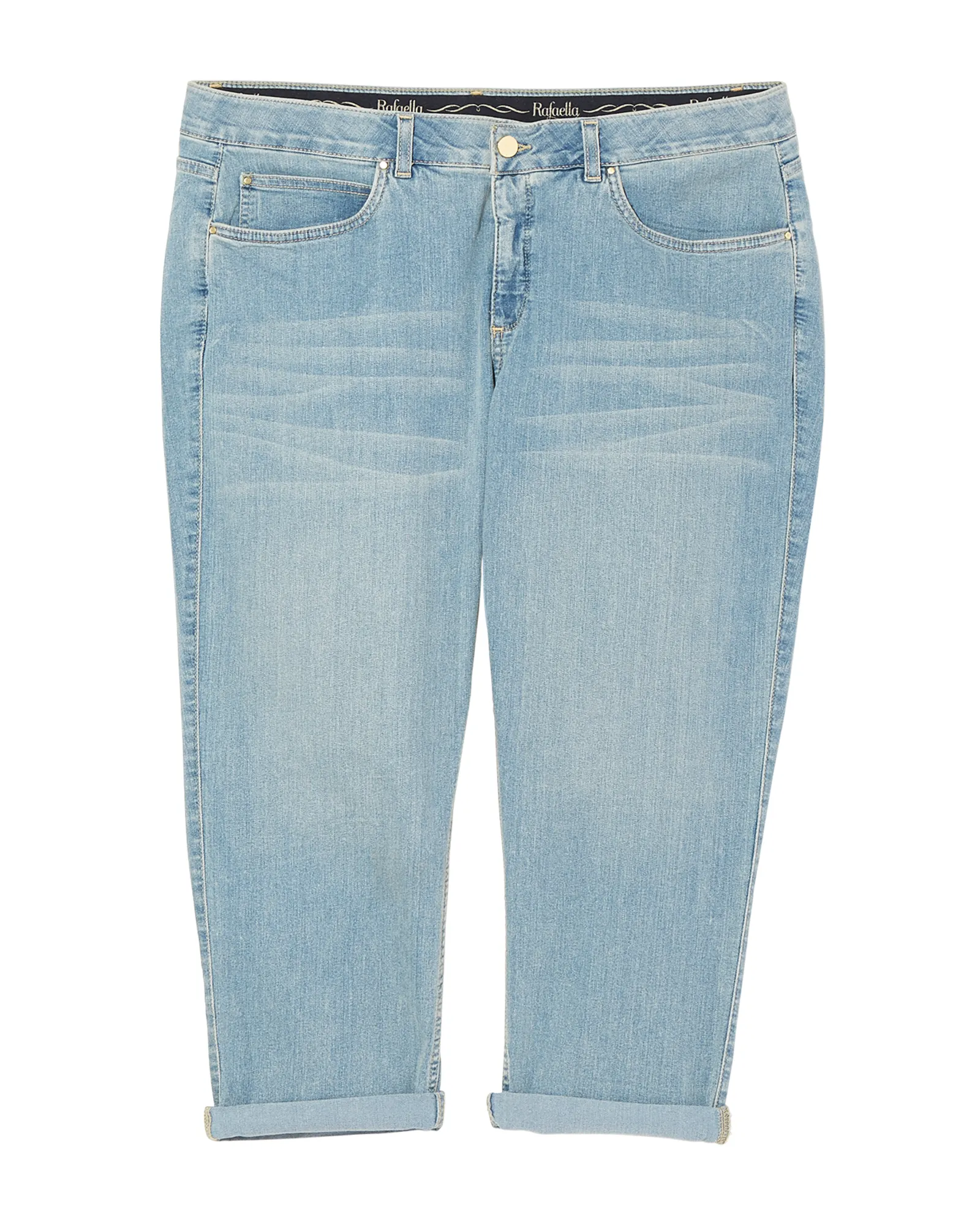 Tristen Denim Capri | Light Wash