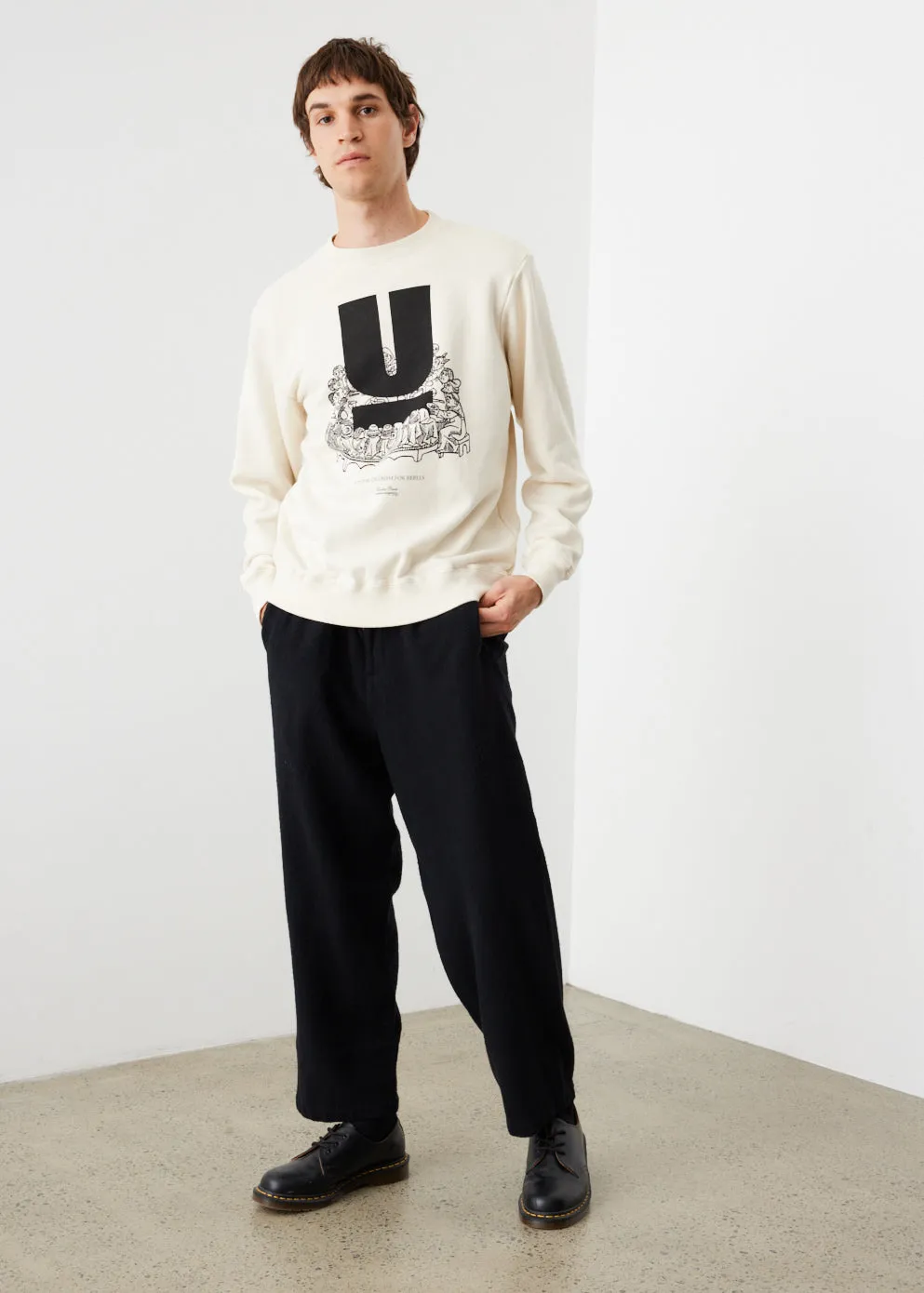 U Printed Sweatshirt