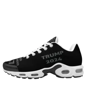 Unique Gift,Personalized Dark MAGA Sneakers, Custom Never Surrender Shoes, Support for Trump Shoes